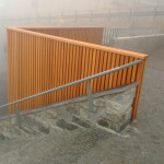 Treppenhandlauf für die Gemeinde Mund, Oberfläche feuerverzinkt.